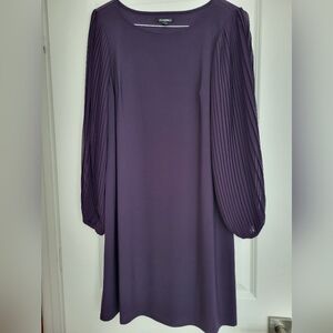 Roz & Ali dress size Large, dark plum